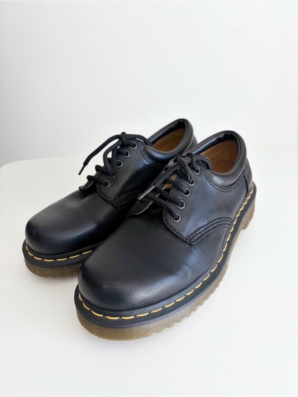 Dr. Martens Leather Oxford Shoes Grunge 90s Minimal - Size 8 - NWT
